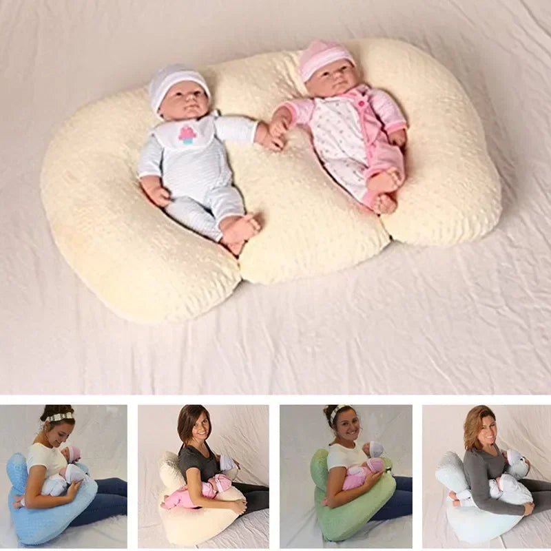 Coussin d’allaitement jumeaux