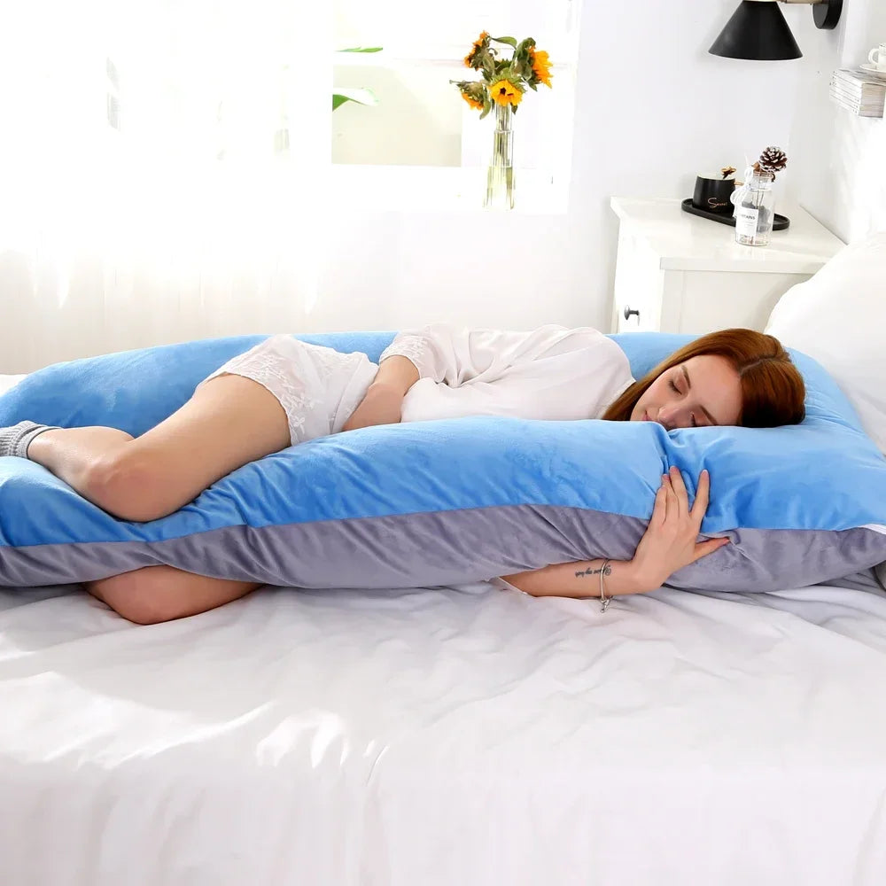 Coussin de Grossesse XXL - Confort Maternité et Allaitement