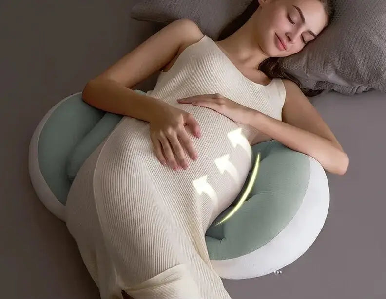 Oreiller de grossesse soutien ventre