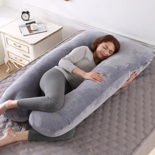 Coussin de Grossesse XXL - Confort Maternité et Allaitement